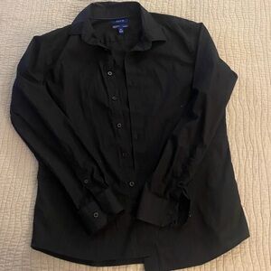Apt. 9 Black Slim Fit Shirt